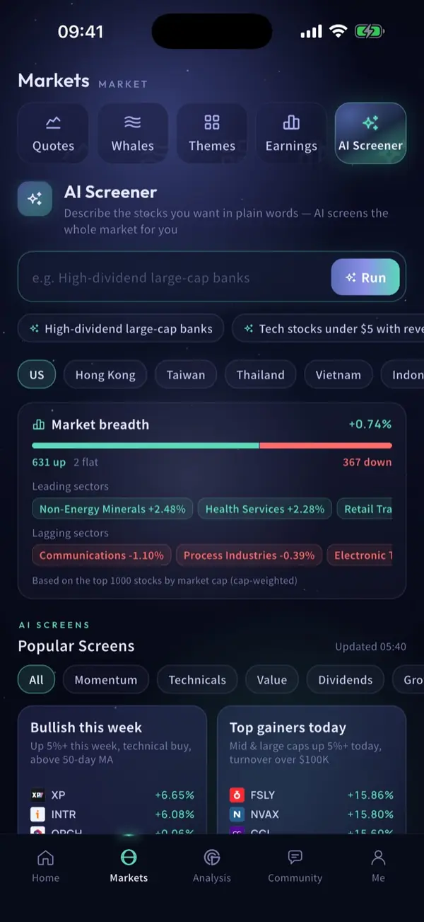 AI screener